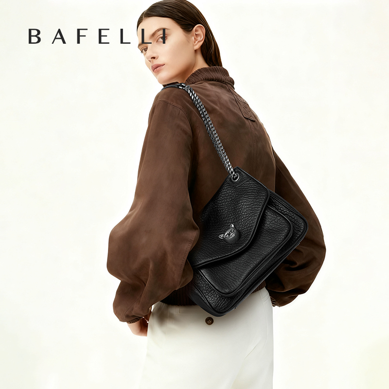 Women Bags 2026 Trends - BAFELLI Trendy Chained Tote Bag for