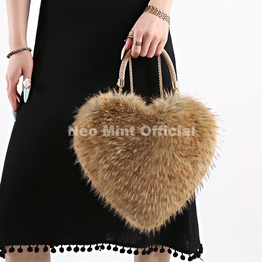 Neo Mint Luxury Faux Raccoon F - Women Bags Ru review and price