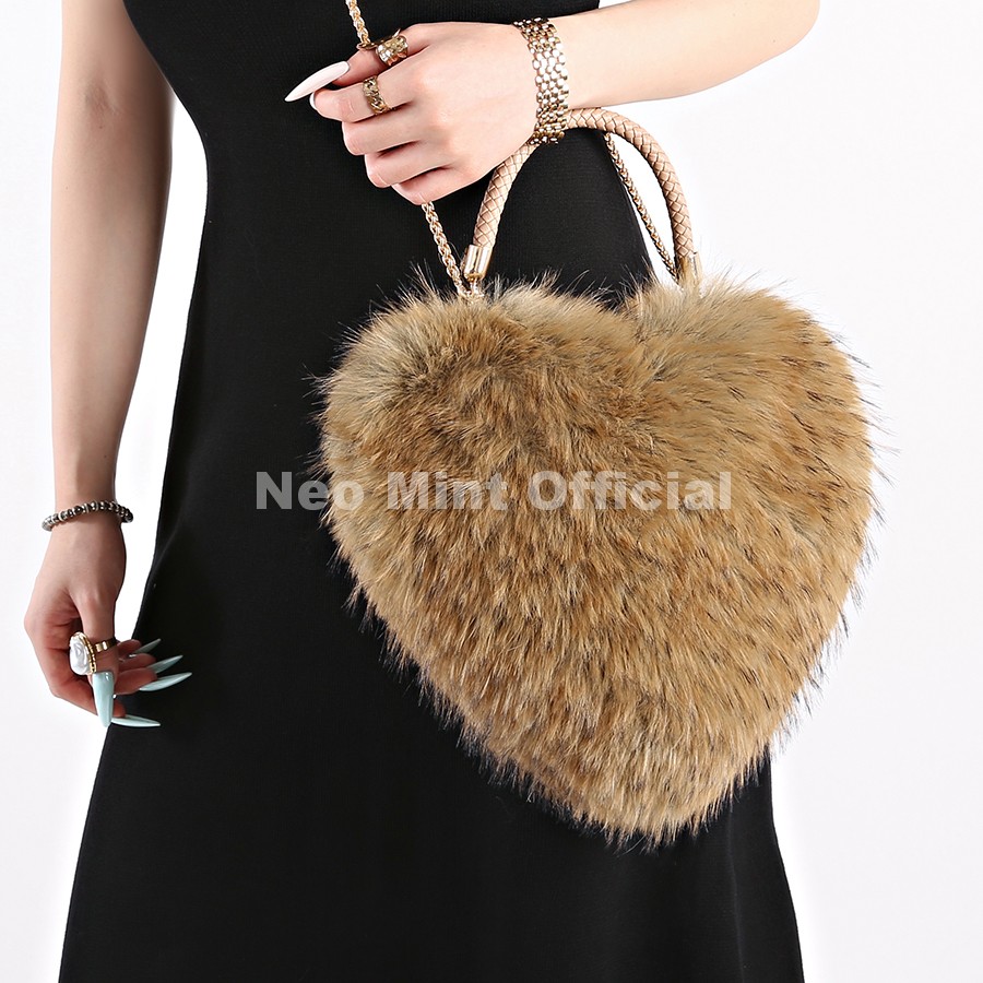 Neo Mint Luxury Faux Raccoon F - Women Bags Ru review and price