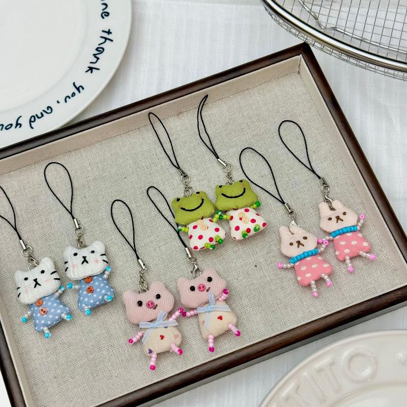 S Cute Frog Pig Cat Pendant Ke - Women'S Young Bags review and price