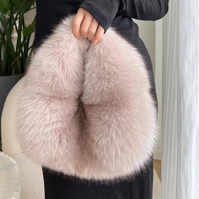 Fashion Soft Plush Half Moon B - Women Bags On Sale review and price