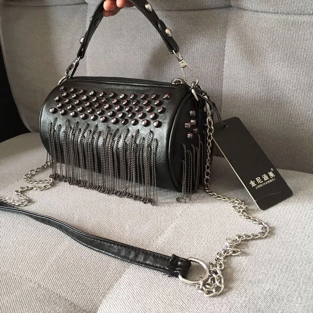 2026 Fashion Mini Tassel Rivet - Women Bags 2026 Trends review and price
